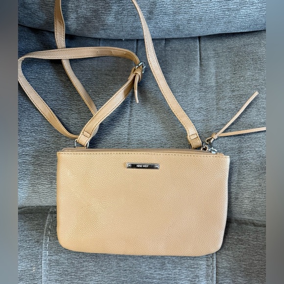 Nine West Handbags - Nine West Beige Crossbody Bag, VGUC
